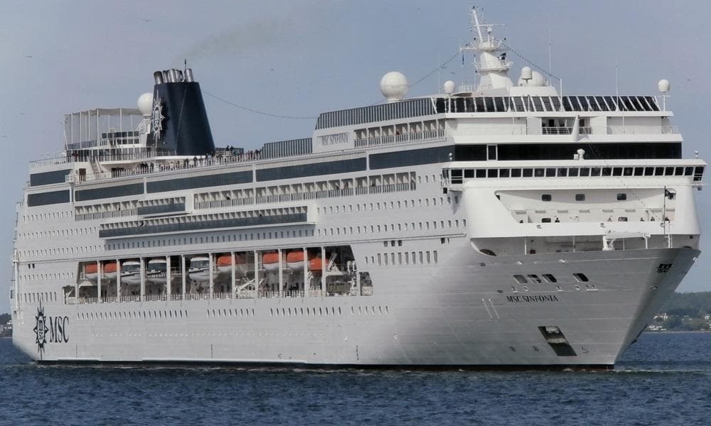 Barco MSC Sinfonia