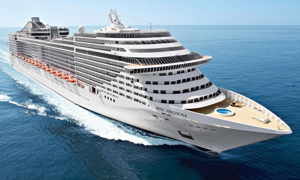 Barco MSC Preziosa